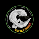 Logo Perusahaan Reptile Garage
