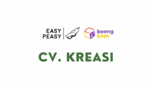 Logo Perusahaan CV. Kreasi (Easy Peasy & Boeng Koes) - Lowongan Kerja Marketing & Content Creator Part / Full Time